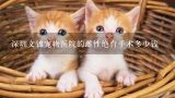 深圳文锦宠物医院的雌性绝育手术多少钱,深圳哪家宠物医院心脏科比较好？