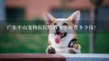 广东中山宠物医院给猫身体检查多少钱？问幼犬去宠物医院检查需要多少钱？