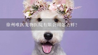 徐州唯医宠物医院有限公司怎么样？
