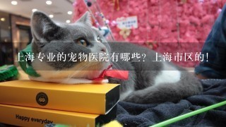 上海专业的宠物医院有哪些？上海市区的！